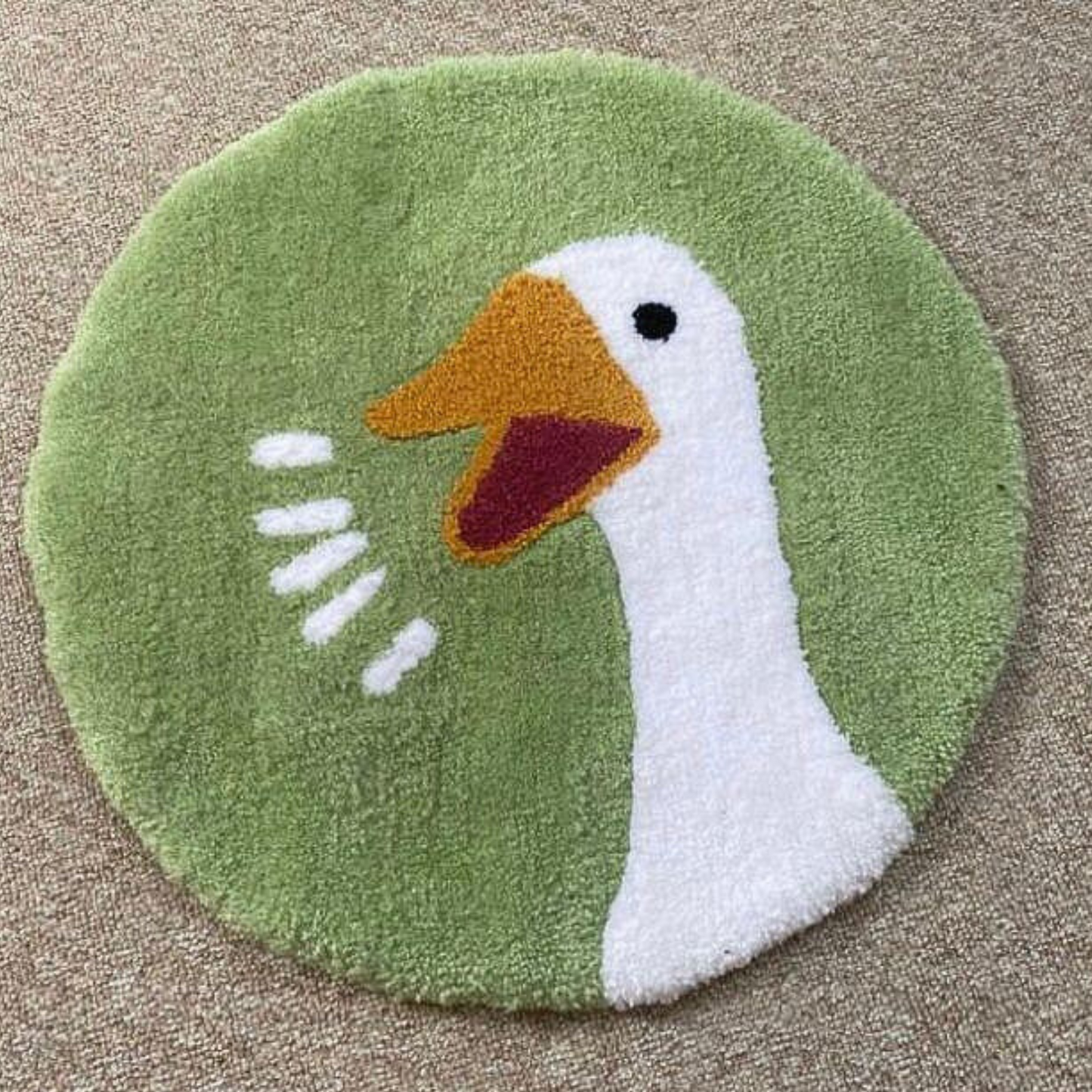 Cool duck rug