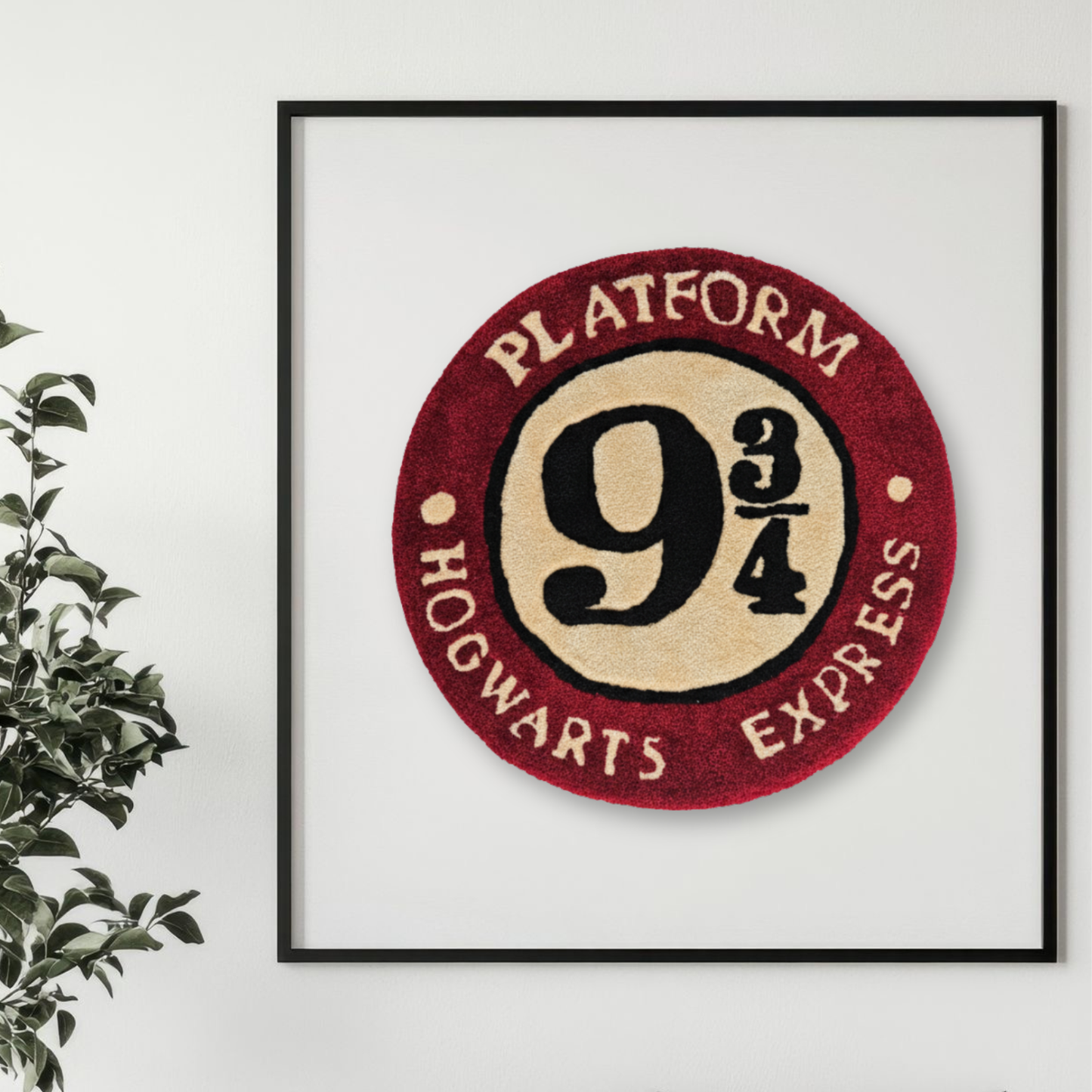 Harry Potter platform 9 3/4 rug