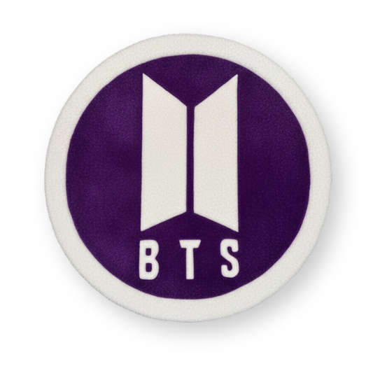 BTS Logo Round Rug