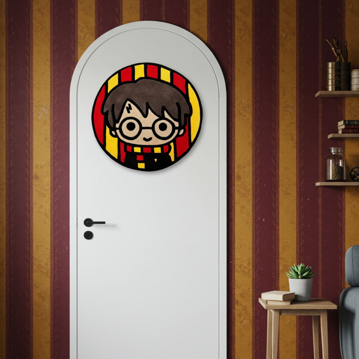 Harry Potter face rug