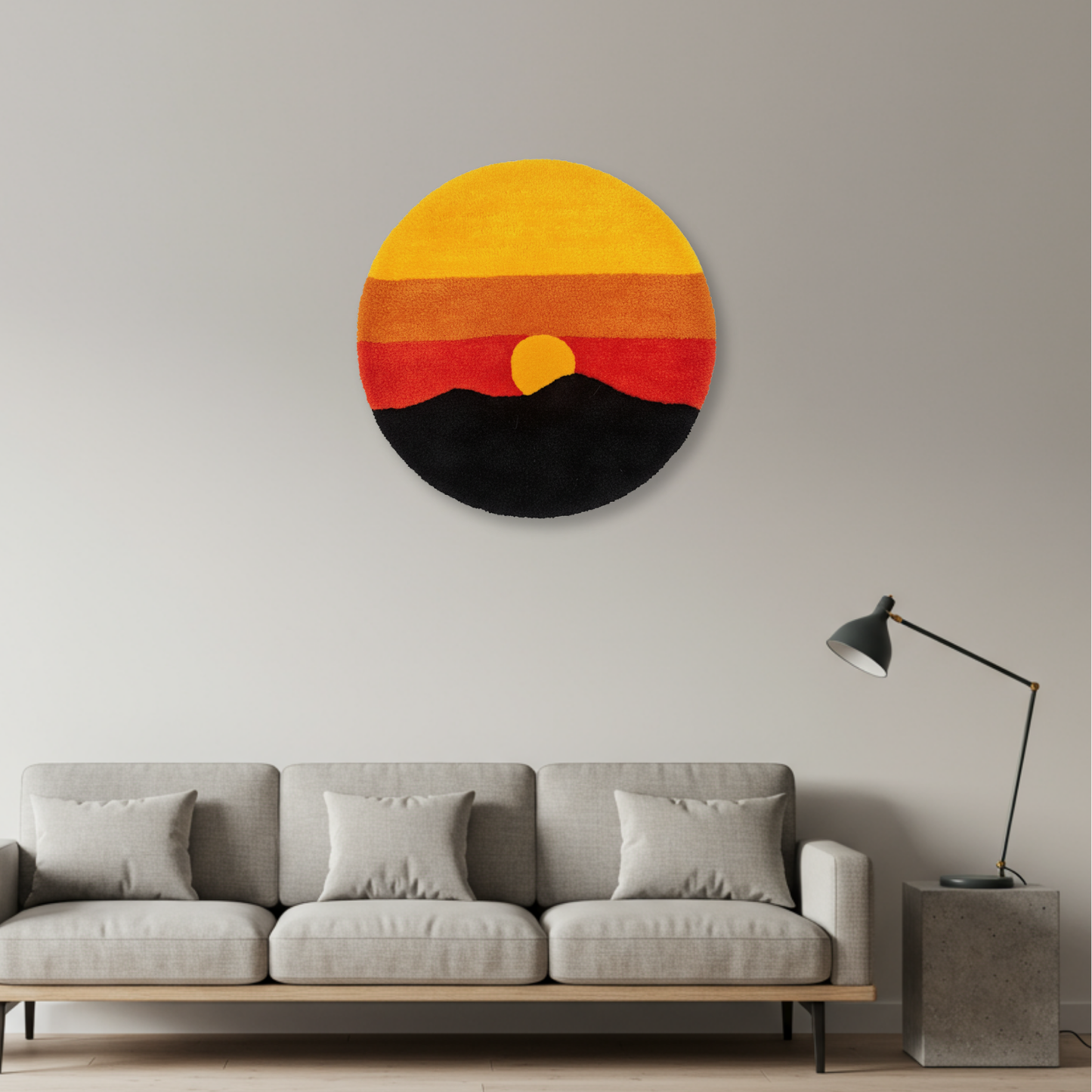 Sunset rug