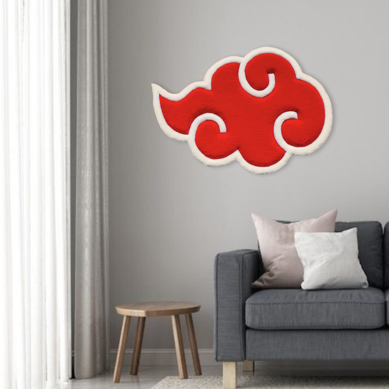 Akatsuki Cloud Naruto Rug