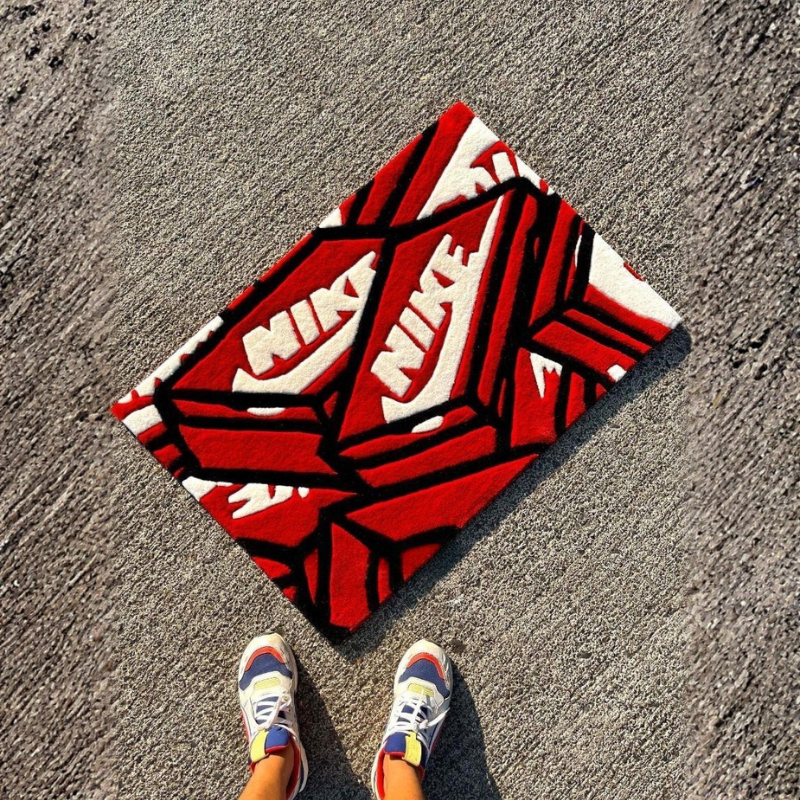 Nike Boxes Rug