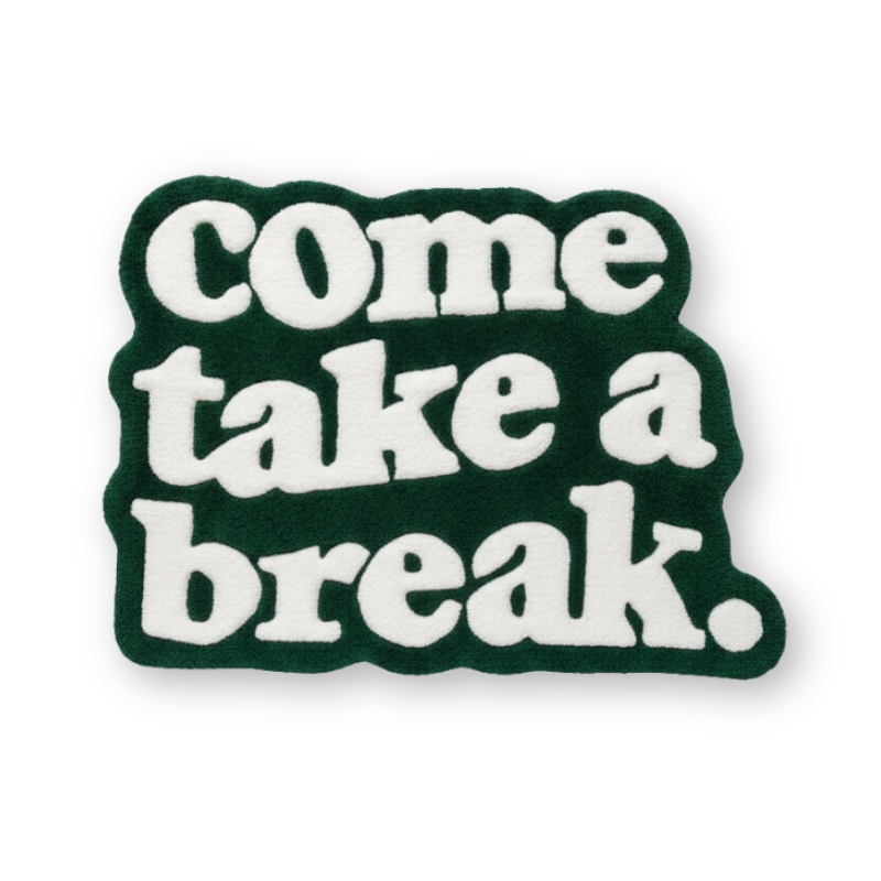 Come Take A Break Rug