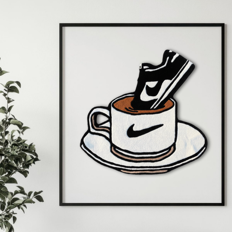 Nike in Tea Rug