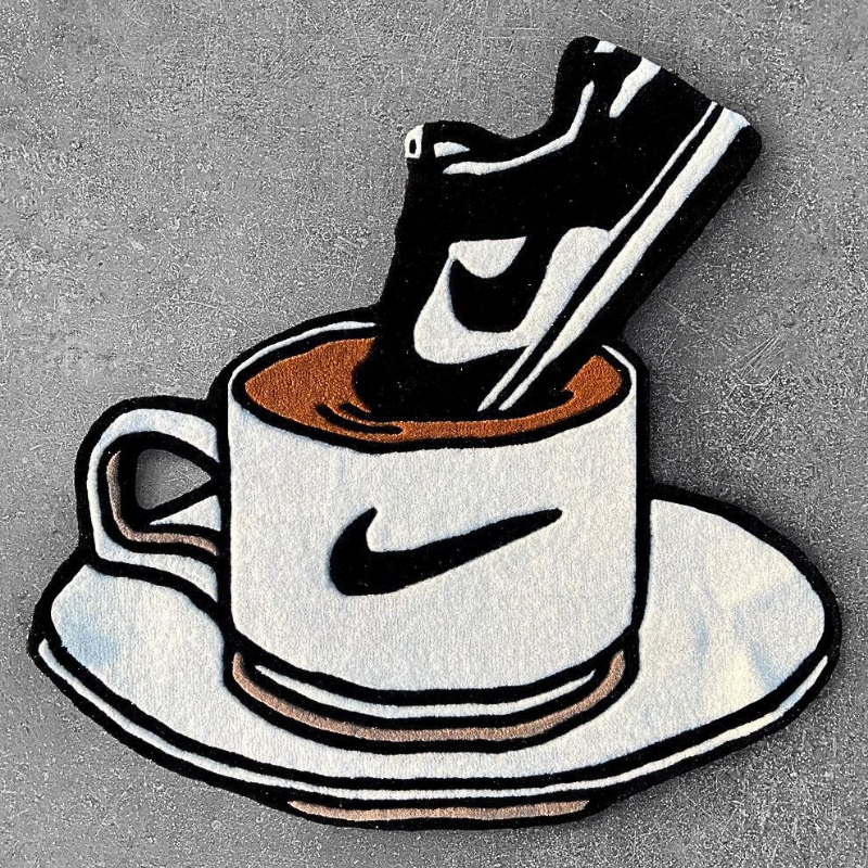 Nike in Tea Rug
