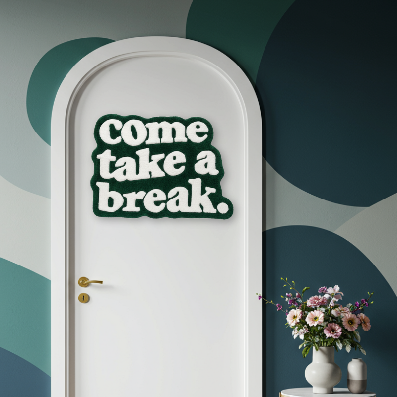 Come Take A Break Rug