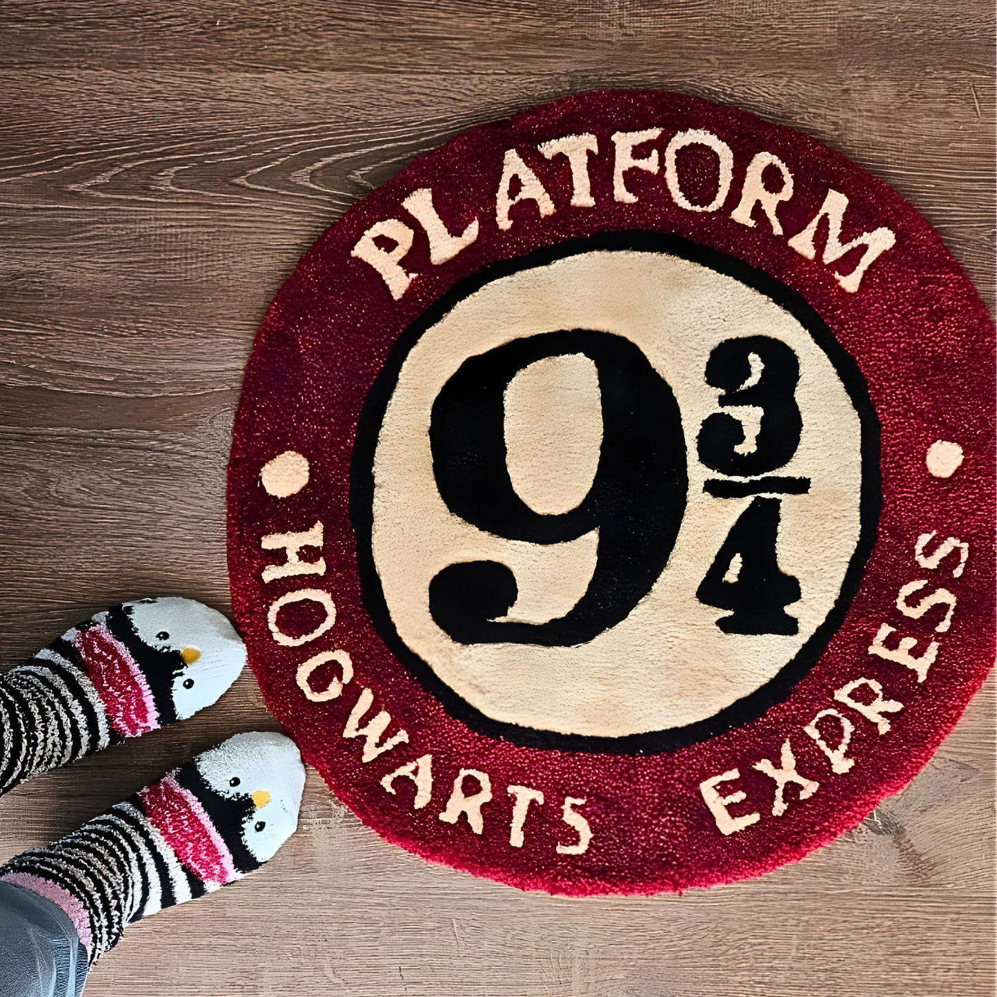 Harry Potter platform 9 3/4 rug