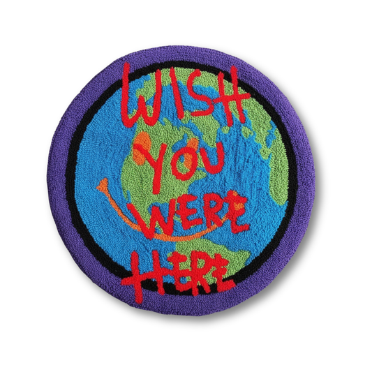 Wish you were here rug