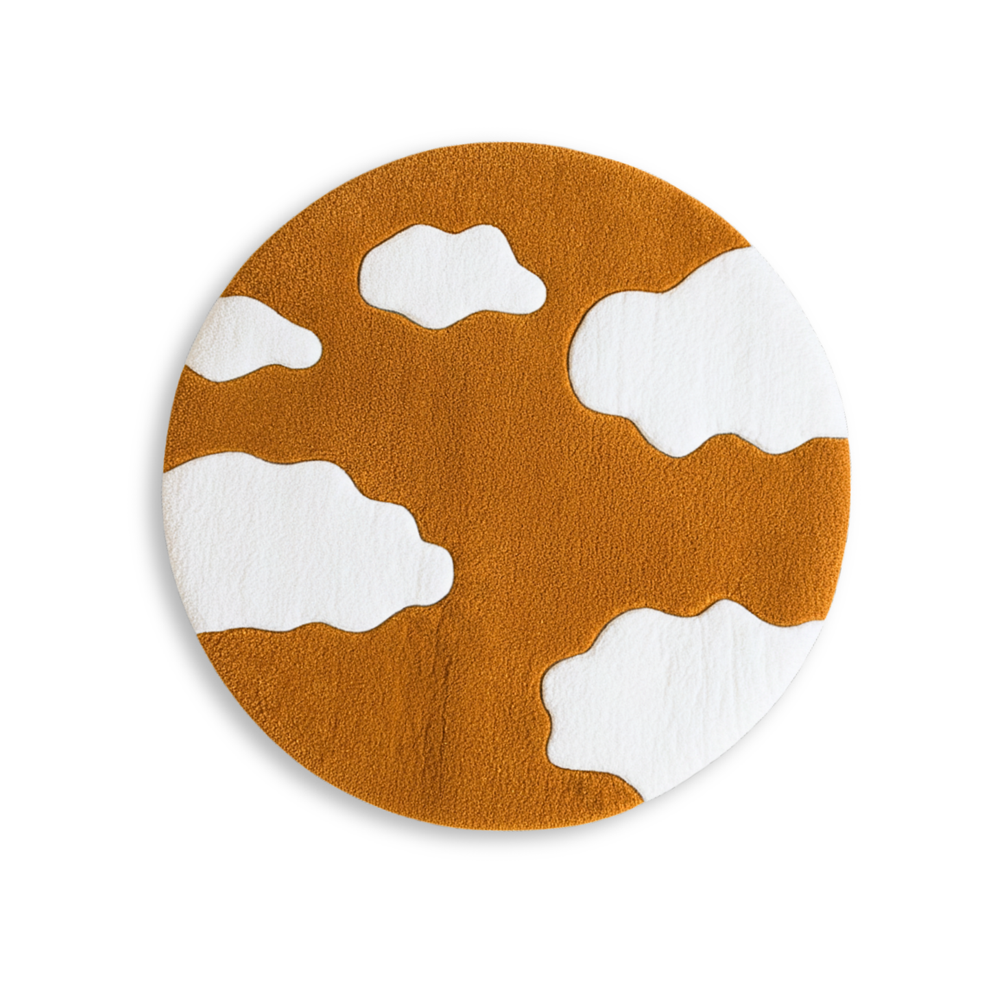 Abstract cloud rug