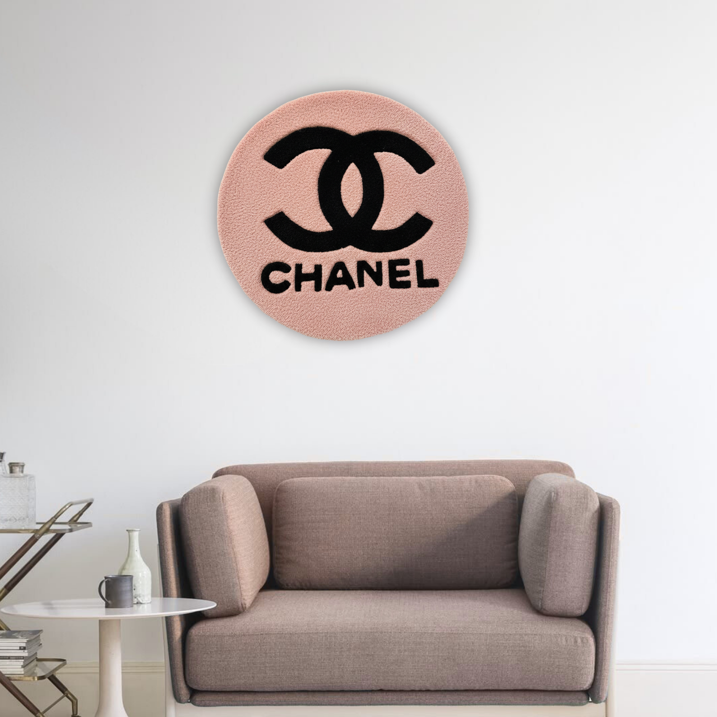 Channel logo rug