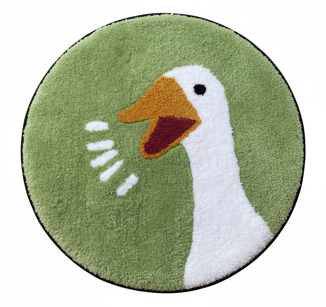 Cool duck rug