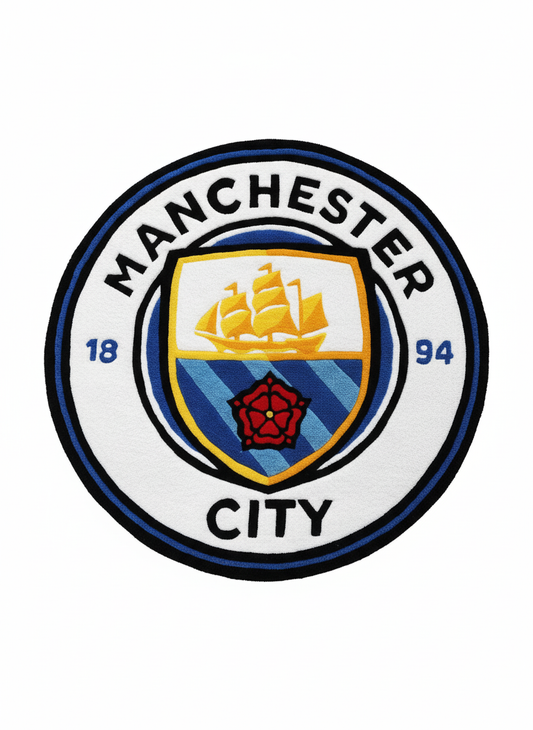 Manchester city rug