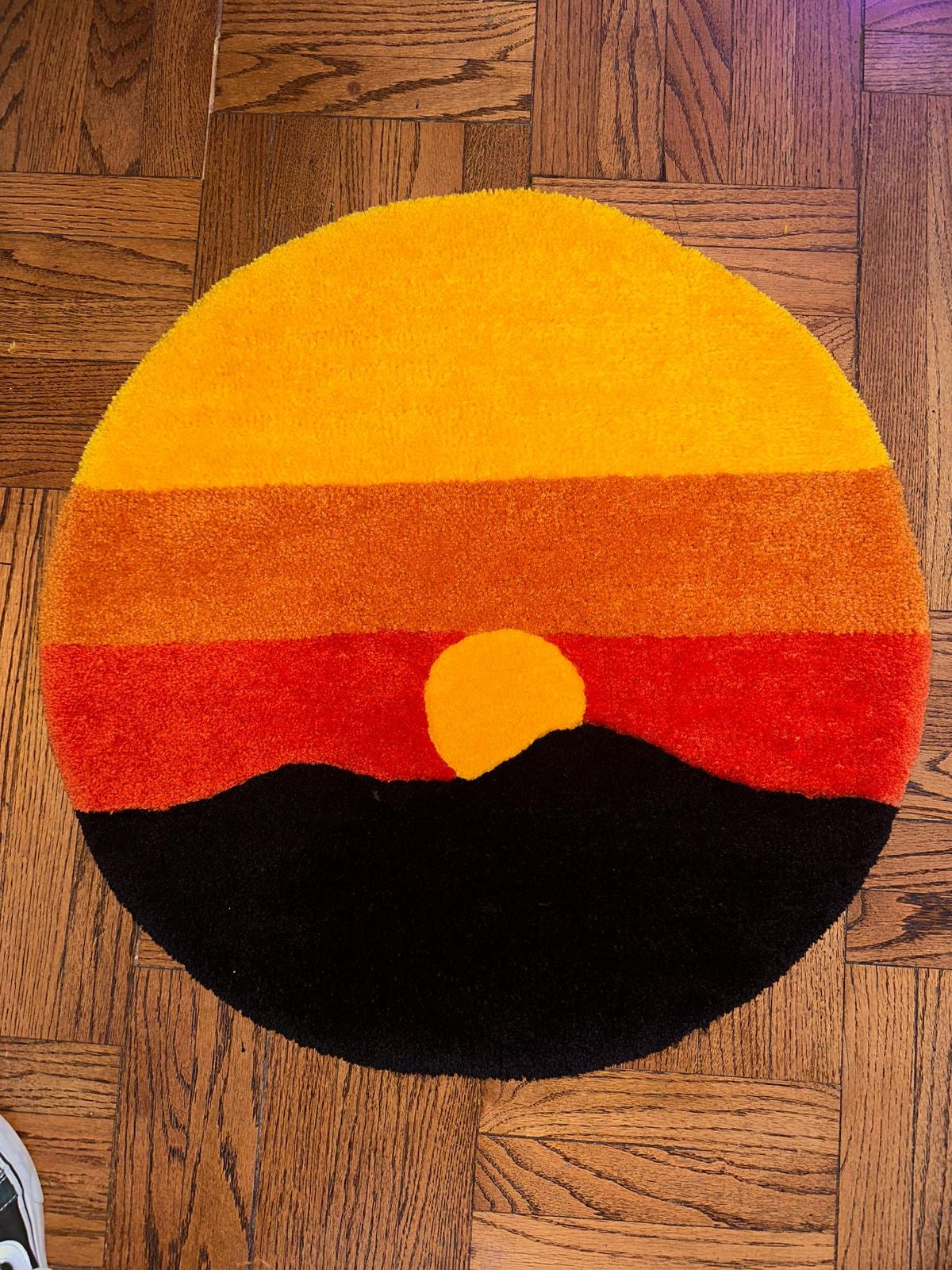 Sunset rug